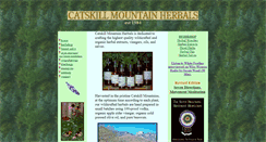 Desktop Screenshot of catskillmountainherbals.com